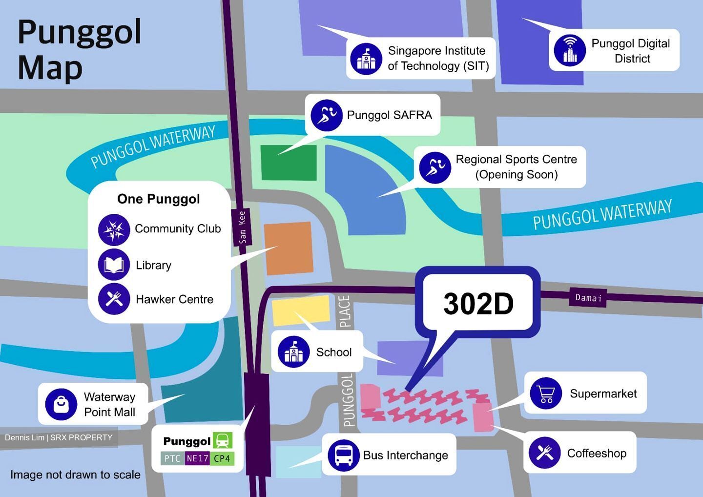 Blk 302D Coralinus (Punggol), HDB 4 Rooms #458368731